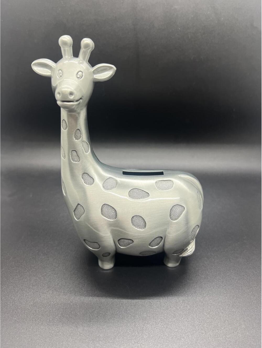 Metal Giraffe Piggy Bank